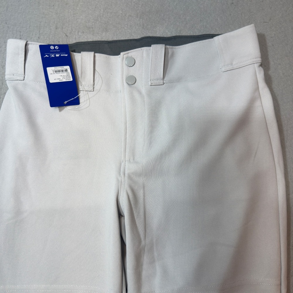 Mizuno Prospect Softball Pants Women Large Grey New With Tags Athletic Trousers
